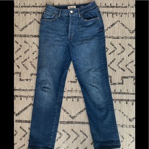 Warp and Weft Paris High-rise Jeans (sustainable brand)